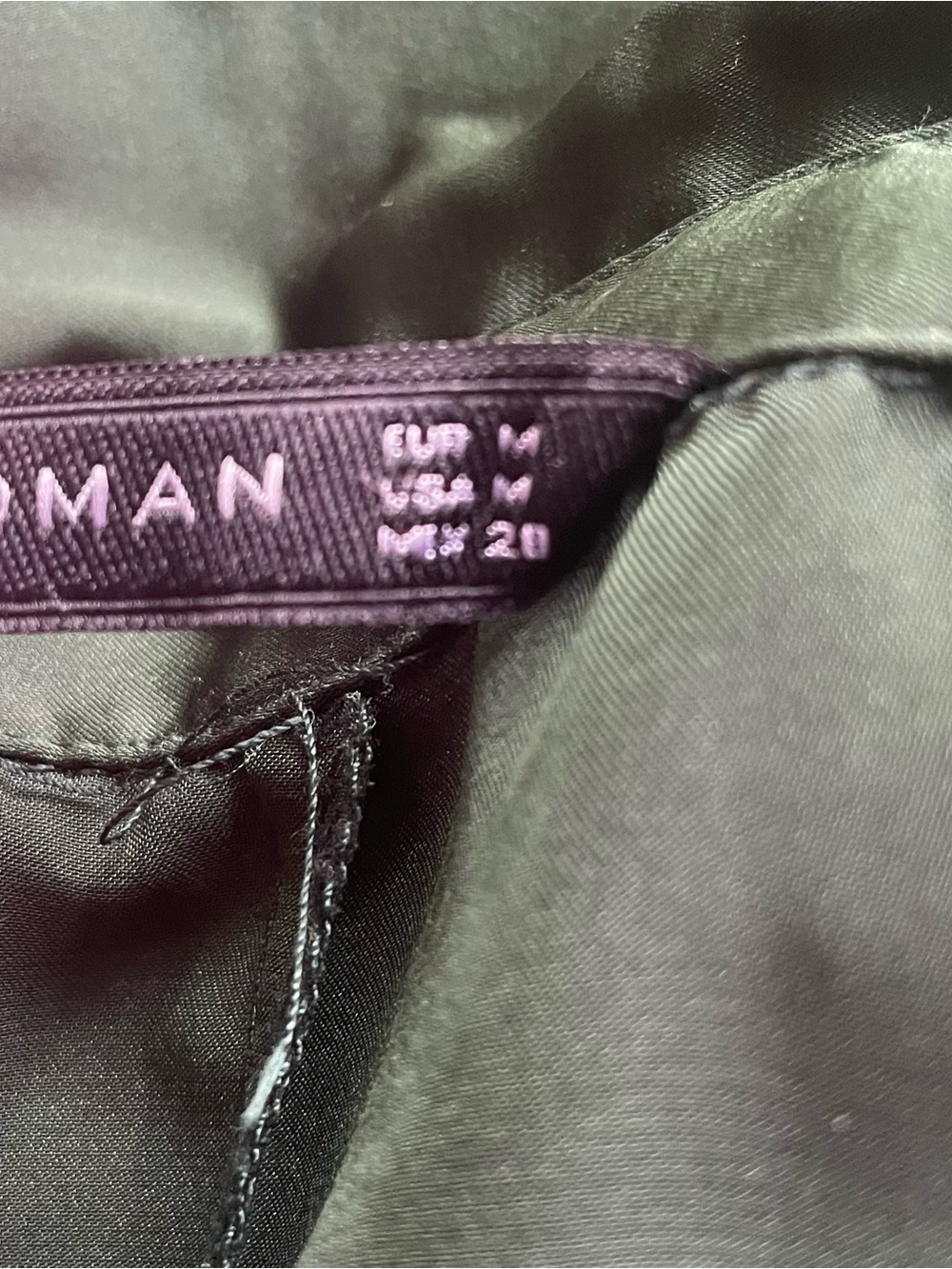 Zara Forest Green Satin Tie-Front Blouse Medium - Picture 10 of 11